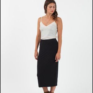 Organic by John Patrick Tube Skirt Black Small